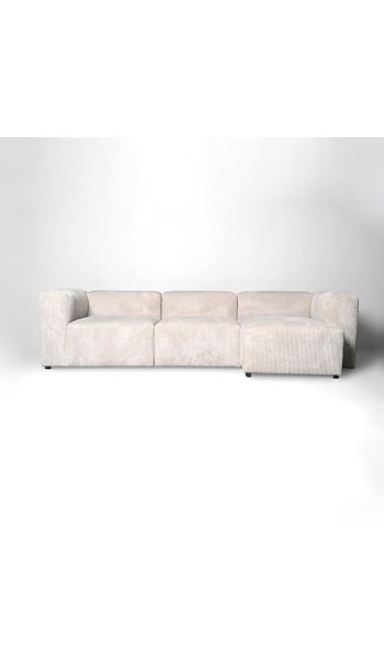 Seccional Fenway de 3 piezas con tumbona derecha