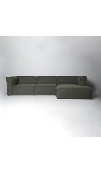 Seccional Beacon de 3 piezas con tumbona derecha