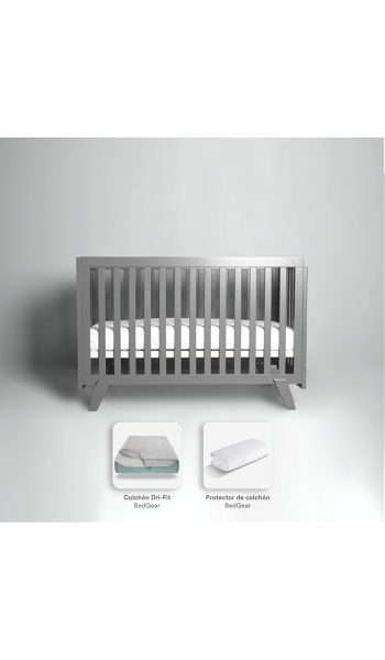 Set Cuna Luce color gris