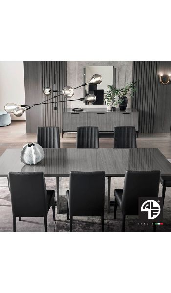 Mesa de comedor Novecento con 8 sillas